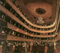 Klimt, Gustav - Auditorium in the Old Burgtheater, Vienna